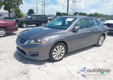 2014 Honda Accord Ex z USA, uszkodzony, nr VIN 1HGCR2F75EA049605